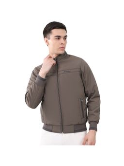 Monte Carlo - Men Collar Full Sleeve Brown Jacket