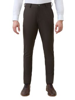 Park Avenue - Comtech Fit Solid Dark Green Trouser