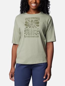 Columbia - Women Green North Cascades Relaxed T-Shirt