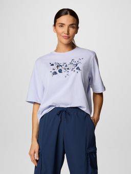 Columbia - Women Purple North Cascades Relaxed T-Shirt