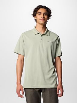 Columbia - Men Green Omni Wick Utilizer Polo T-Shirt