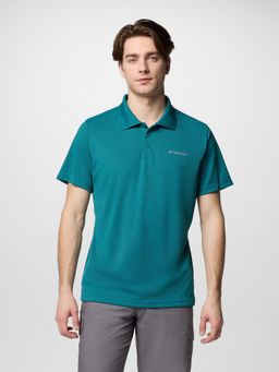 Columbia - Men Blue Omni Wick Utilizer Polo T-Shirt