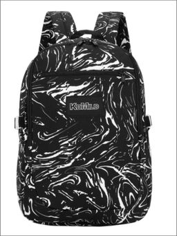 Tinytot - Monochrome Korean Style Backpack for Kids -30 Litre (7-12 Years)