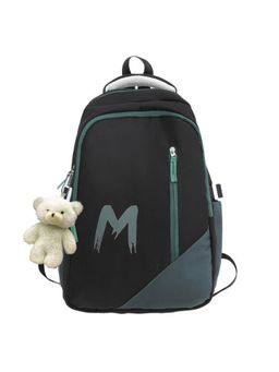 Tinytot - Black Korean Style Backpack for Kids -30 Litre (7-12 Years)