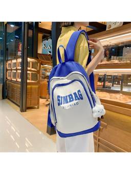 Tinytot - Blue Korean Style Backpack for Kids -30 Litre (7-12 Years)