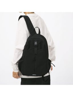 Tinytot - Black Korean Style Backpack for Kids -30 Litre (7-12 Years)