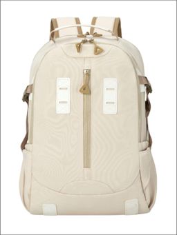 Tinytot - Beige Korean Style Backpack for Kids -30 Litre (7-12 Years)