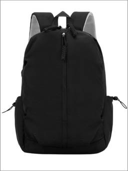 Tinytot - Black Korean Style Backpack for Kids -30 Litre (7-12 Years)