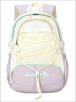 Tinytot - Purple Korean Style Backpack for Kids -30 Litre (7-12 Years)