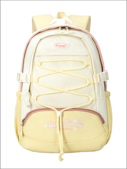 Tinytot - Yellow Korean Style Backpack for Kids -30 Litre (7-12 Years)