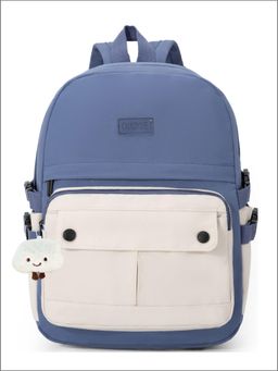 Tinytot - Blue Korean Style Backpack for Kids -25 Litre (7-12 Years)