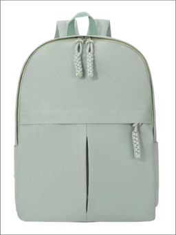 Tinytot - Grey Korean Style Backpack for Kids -25 Litre (7-12 Years)
