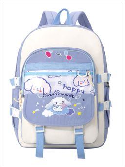 Tinytot - Blue Korean Style Backpack for Kids -25 Litre (7-12 Years)