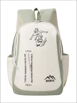 Tinytot - Green Korean Style Backpack for Kids -30 Litre (7-12 Years)