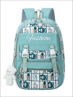 Tinytot - Green Korean Style Backpack for Kids -30 Litre (7-12 Years)