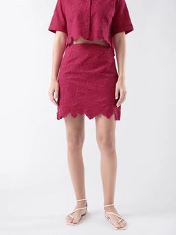 RAREISM - Women 100% Cotton Regular Skirt