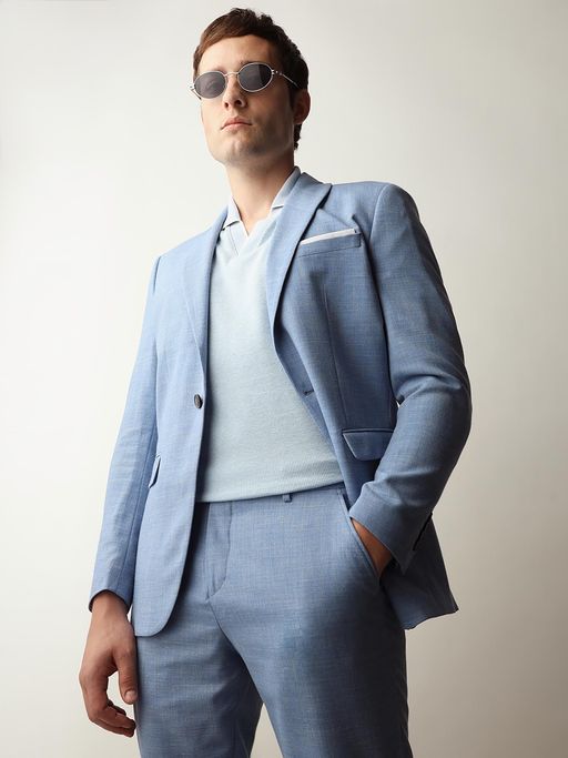 Selected Light Blue Blazer
