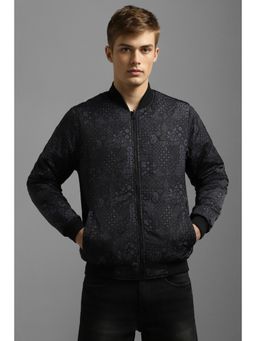 Louis Philippe - Men Casual Reversable Black Solid Jackets