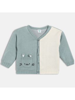 MINI KLUB - Multi-Colour Full Sleeve Colour blocked Sweater
