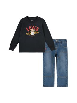 Levi's - Black Bearrito Printed T-Shirt with Pant