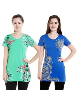 Bodycare - Bodyactive Pack Of 2 Women'S Tshirt - Multi-Color