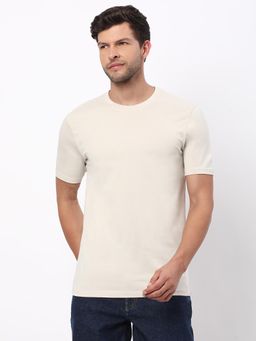R&B - Solid Comfortable Men Shirt- Beige