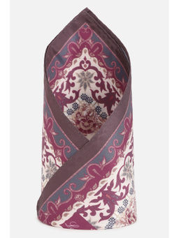 Louis Philippe - Men Multi Color Print Party Pocket Square