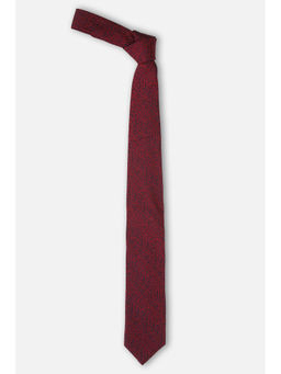 Louis Philippe - Men Maroon Printed Tie