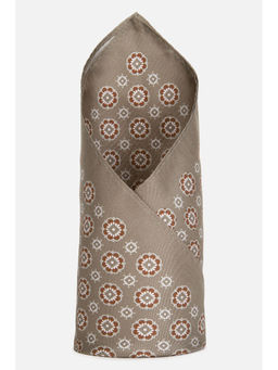 Van Heusen - Men Beige Print Pocket Square