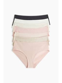 H&M - Women Multi-Color 7-Pack Hipster Briefs