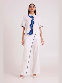 MADDER MUCH - Off White Avisa Current Co-Ord Set