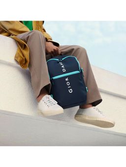 Giordano - 15.6-inch Polyester Laptop Backpack - Navy Blue