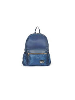 Nautica - Unisex 15.6 Laptop Premium Polyester Backpack - Navy Blue