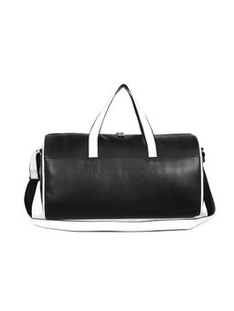 Nautica - Unisex 25L PU Duffle Bag - Black