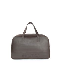 Nautica - Unisex PU Duffle Bag - Brown
