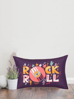 Sivya by Home - Blue & Pink Abstract Rectangular Cushion Cover 12X18 Inch