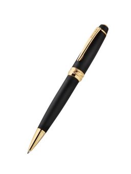 Cross - Bailey Matte Black Lacquer with 23Kt Gold Pvd Appointments Ballpoint Pen
