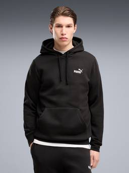 Puma - Men Black Printed Cotton Hoodie