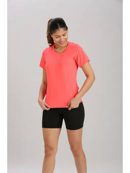 AESTHETIC NATION - Peach Active Training T-Shirt