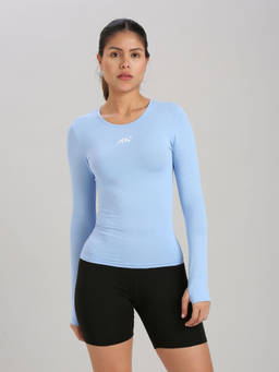 AESTHETIC NATION - Blue Eternal Compression T-Shirt