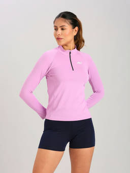 AESTHETIC NATION - Purple Pulse Zip Up Sweatshirt