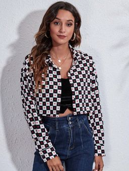 Oh Rare - Multicolor Shirt Collar Neck Casual