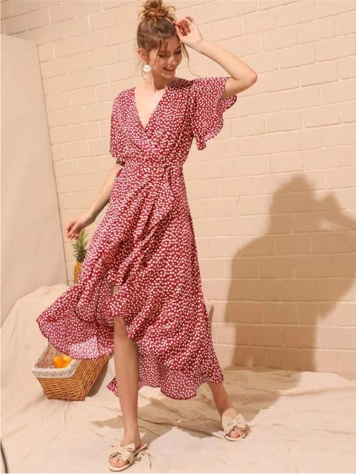 white christmas dresses Rose Chiffon Strappy Dress Pink | Dresses & Jumpsuits