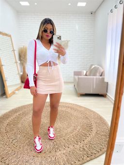 Oh Rare - Striped Crop Top