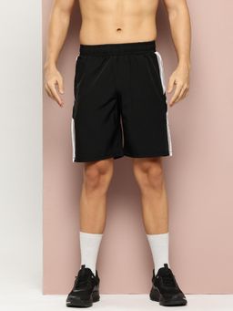 TURNFIT - Black Regular Fit Running Shorts
