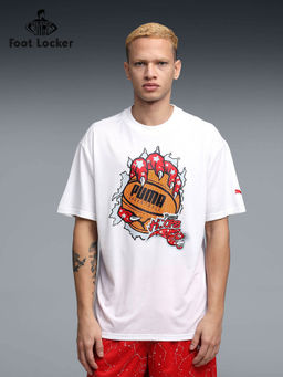 Puma - Men Hoopaverse Moisture-Wicking Basketball T-shirt