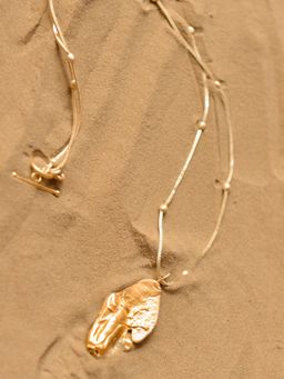 Kassa - Women's Gold Statement Necklace