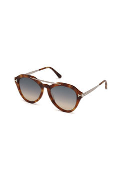 Tom Ford Eyewear - Brown Oval Sunglasses - FT0576 54 53B