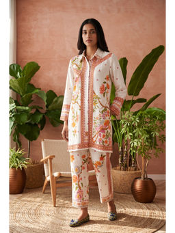 Kamodinee - Garden Floral Bright Co-Ord Set
