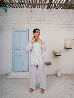 Kamodinee - Sunlit Florals Slate Co-Ord Set
